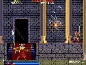 une photo d'Ã©cran de Rastan Saga sur Arcade
